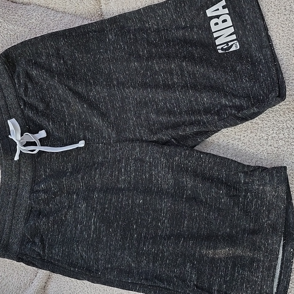 NBA size Large shorts Gray